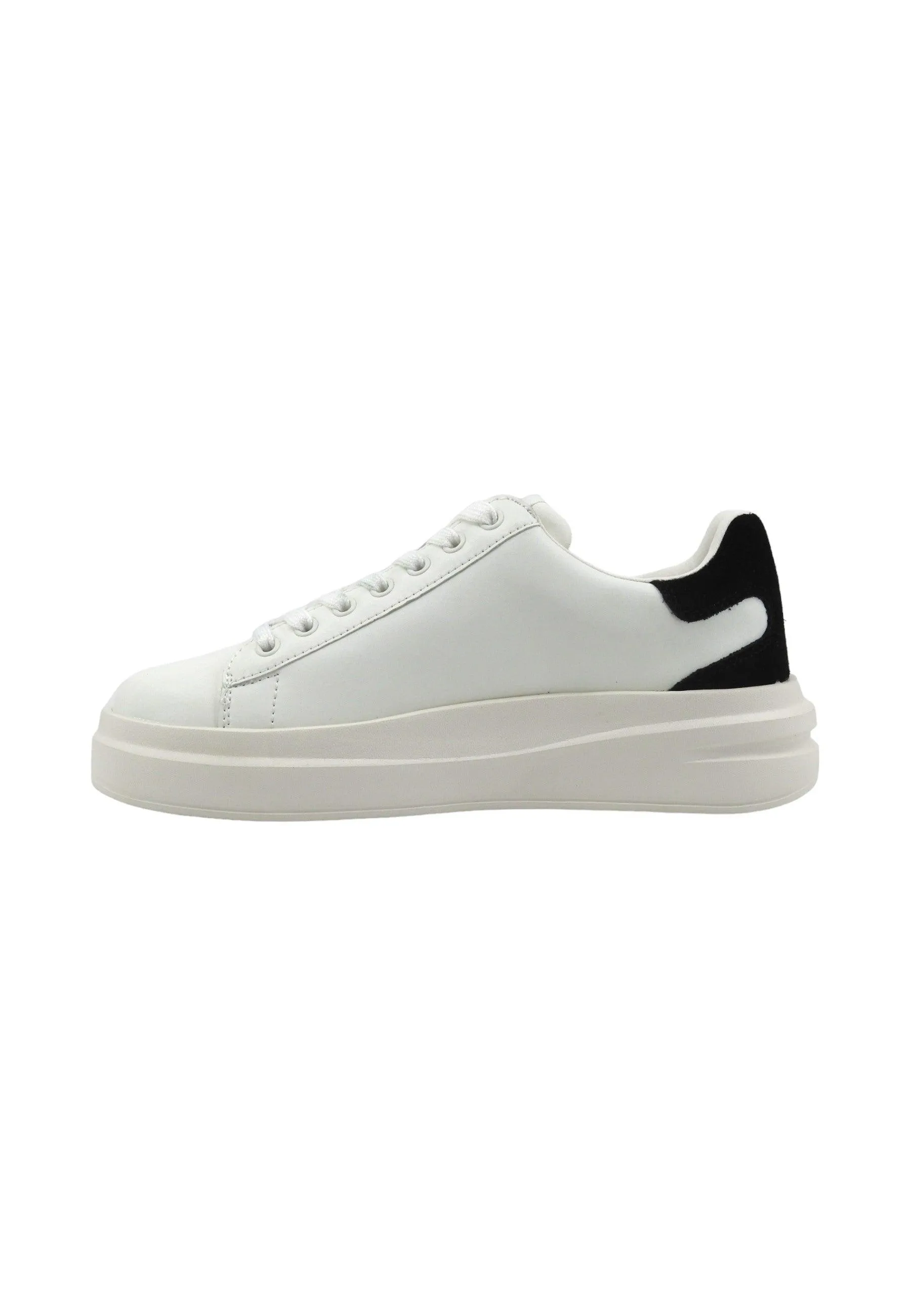 GUESS Sneaker Donna White Black FLPVIBSUE12