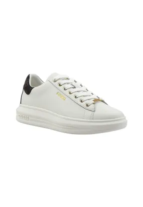 GUESS Sneaker Donna White Brown FL8VIBLEA12