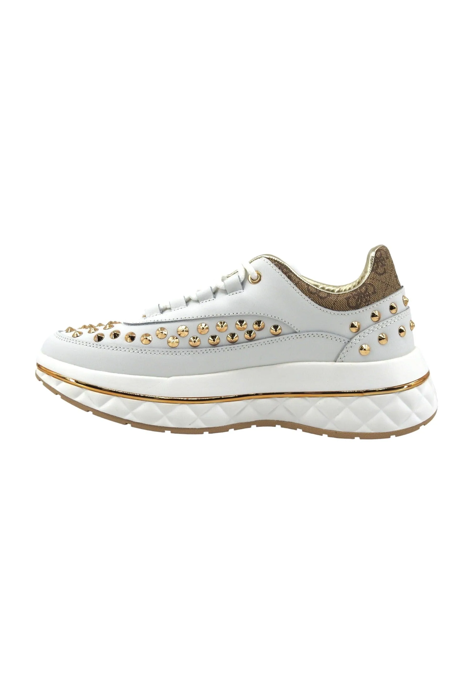 GUESS Sneaker Donna White FLPKYRLEM12