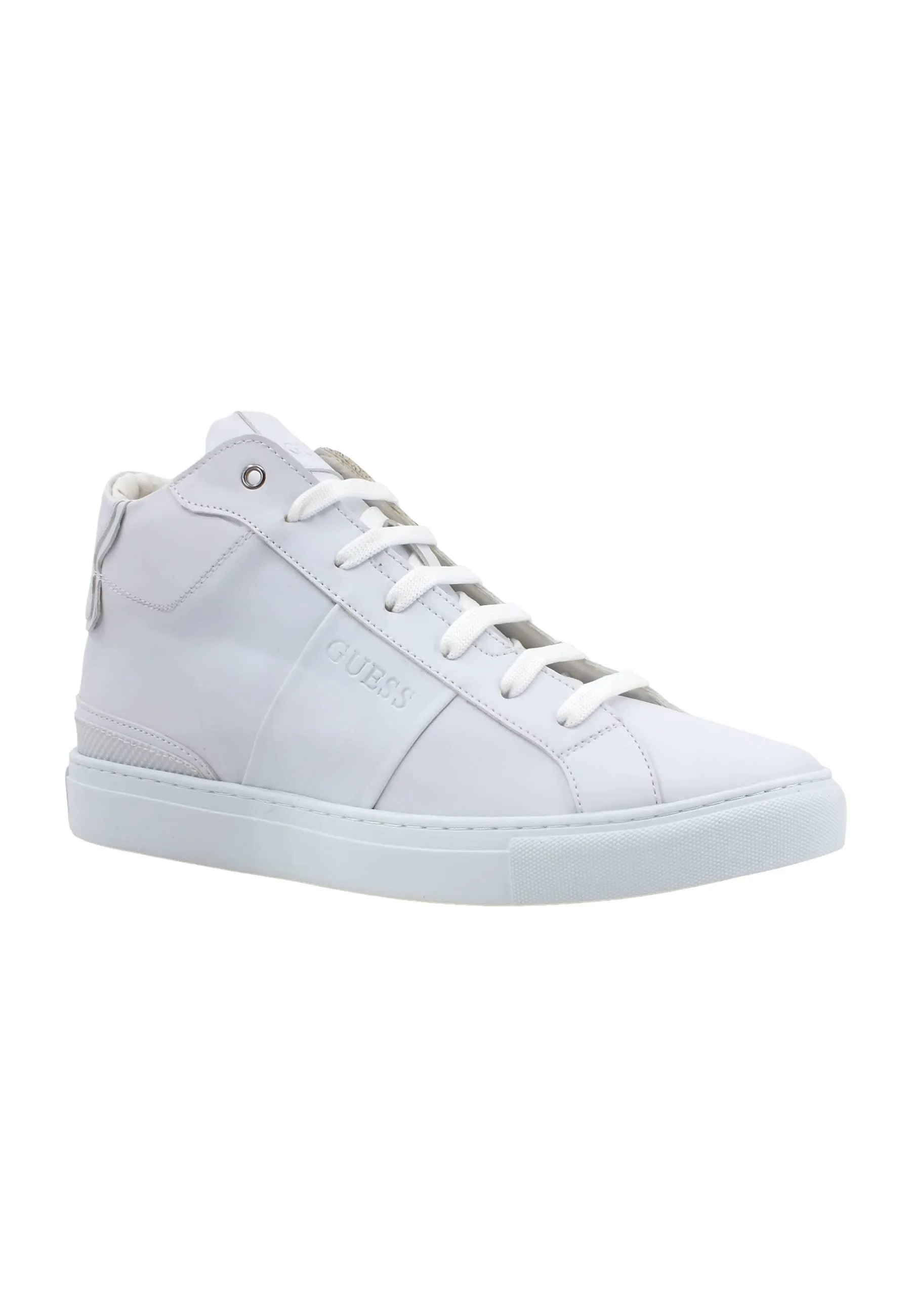 GUESS Sneaker Hi Uomo Off White FM5TOMELE12