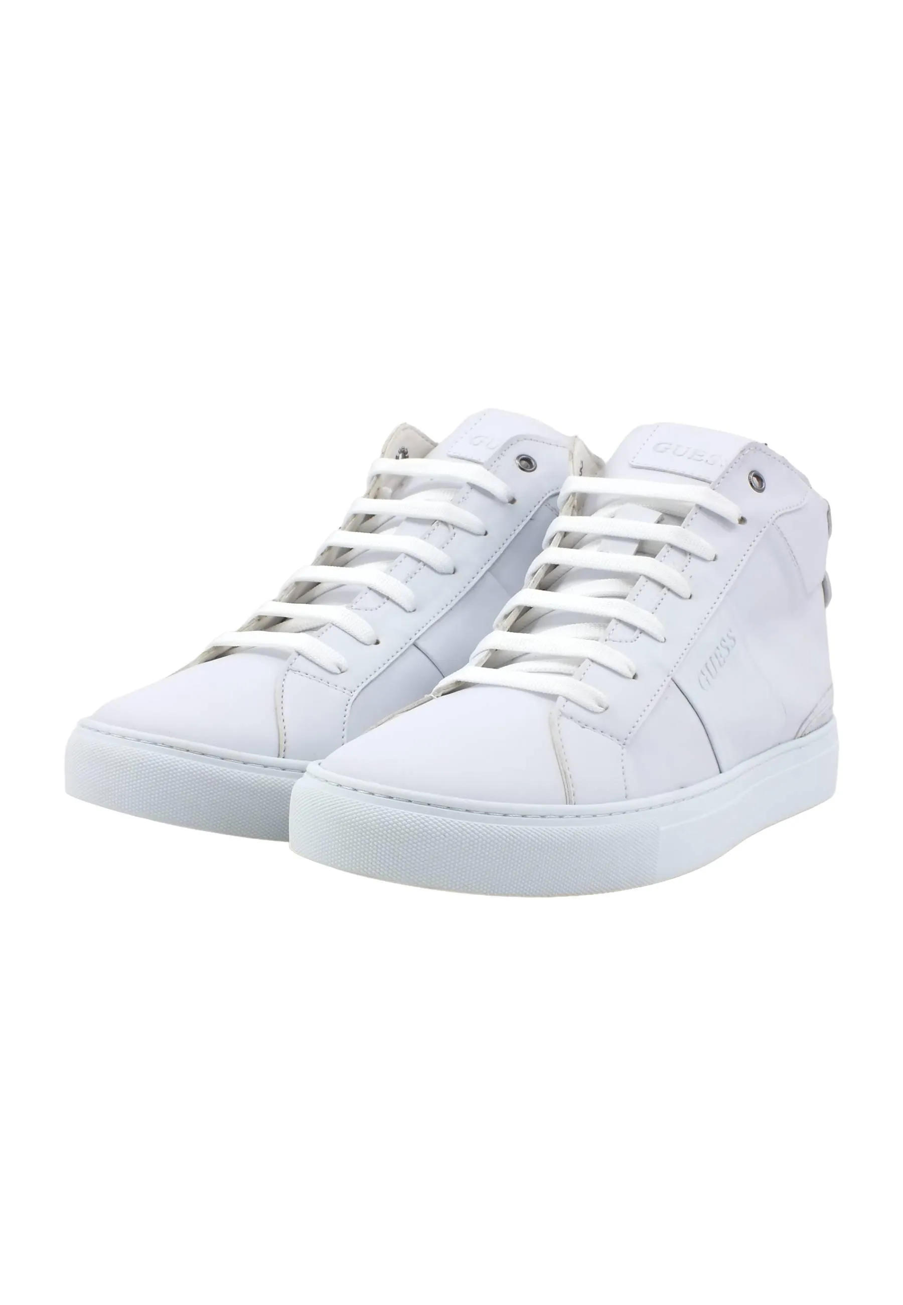 GUESS Sneaker Hi Uomo Off White FM5TOMELE12