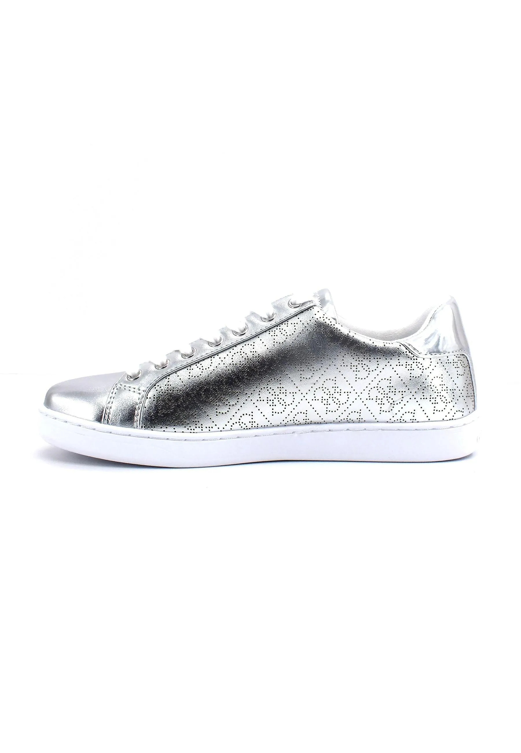 GUESS Sneaker Loghi Donna Silver FL5RS8ELE12