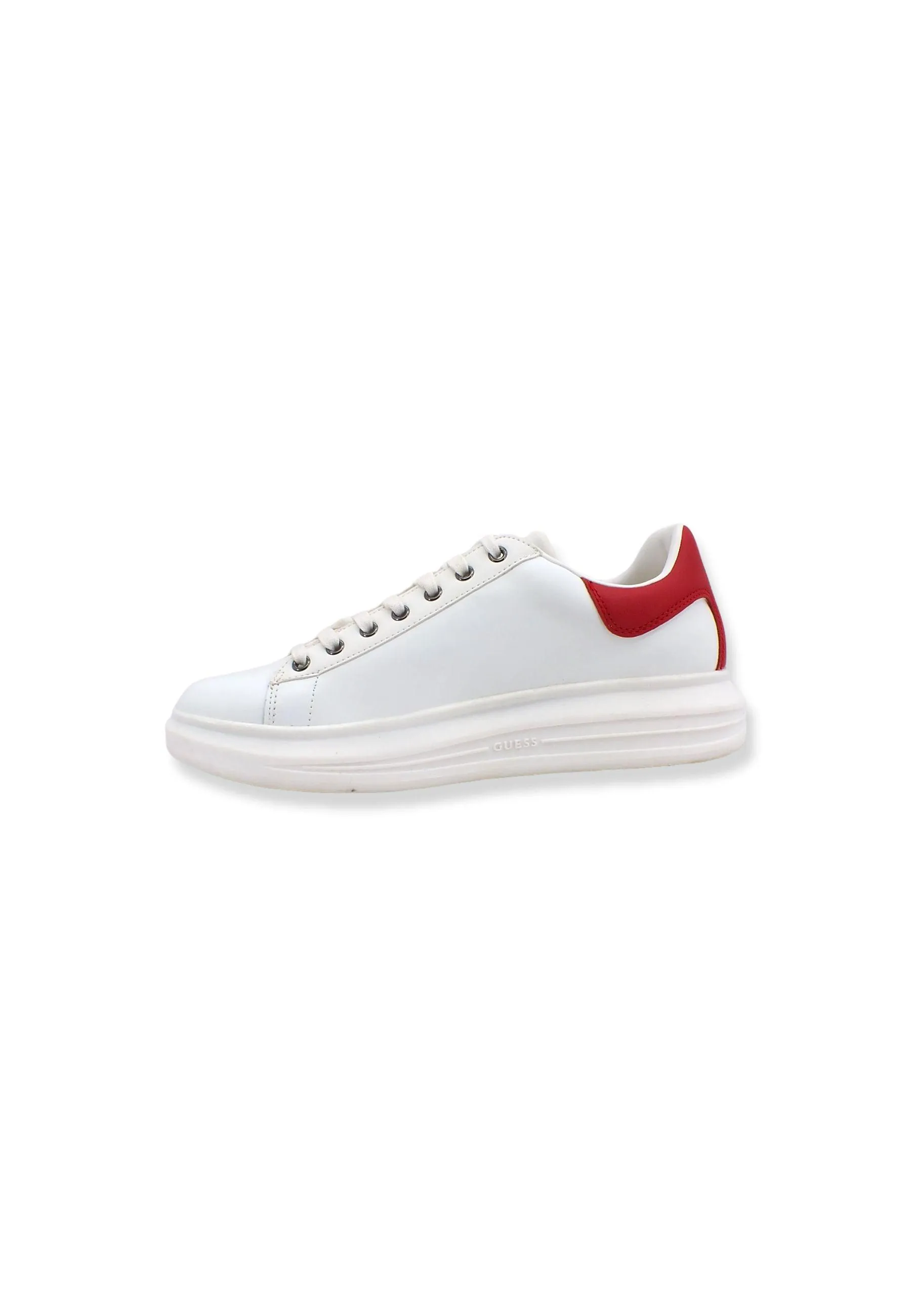 GUESS Sneaker Platform Uomo White Red FM7RNOLEA12