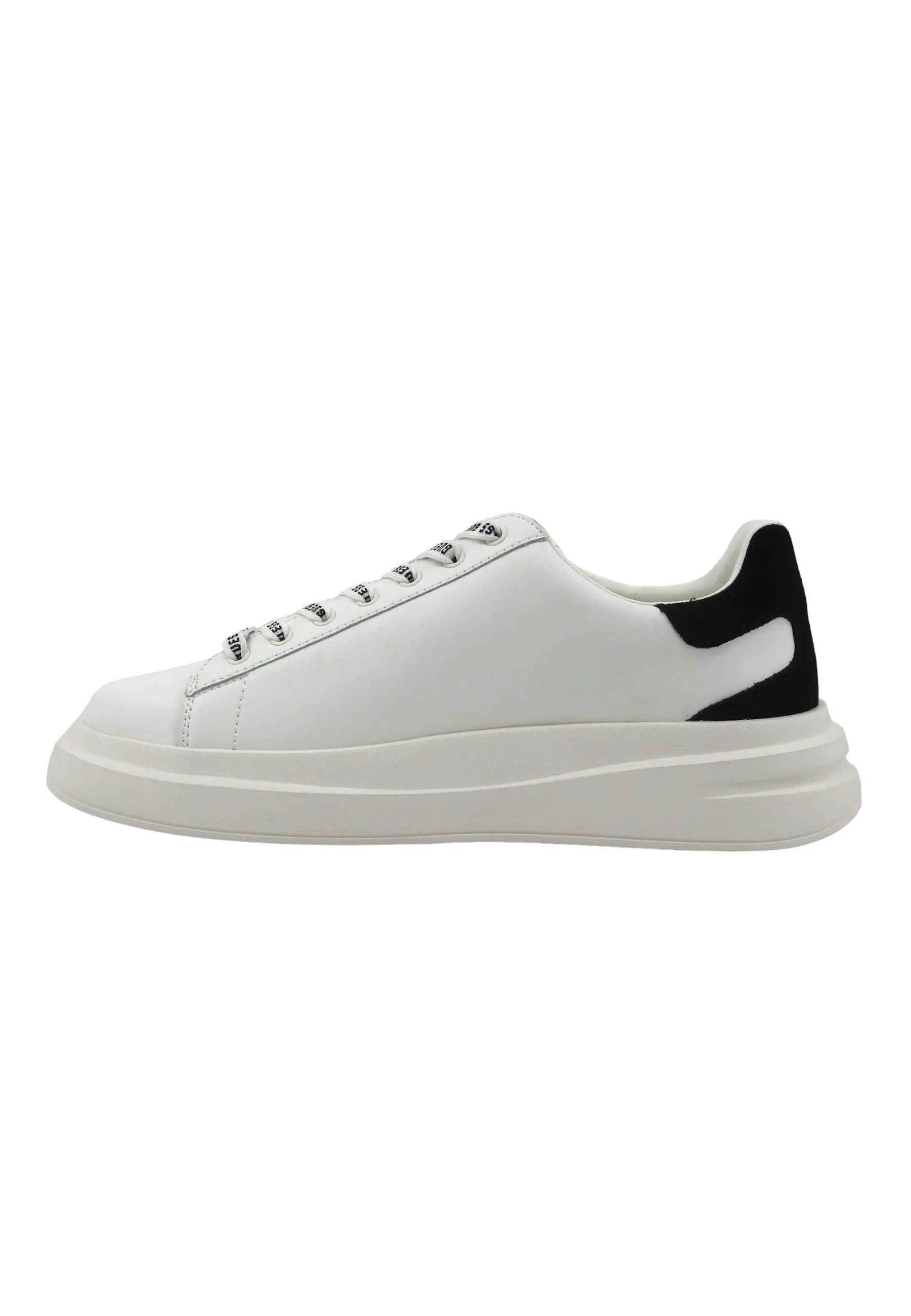 GUESS Sneaker Uomo White Black FMPVIBSUE12