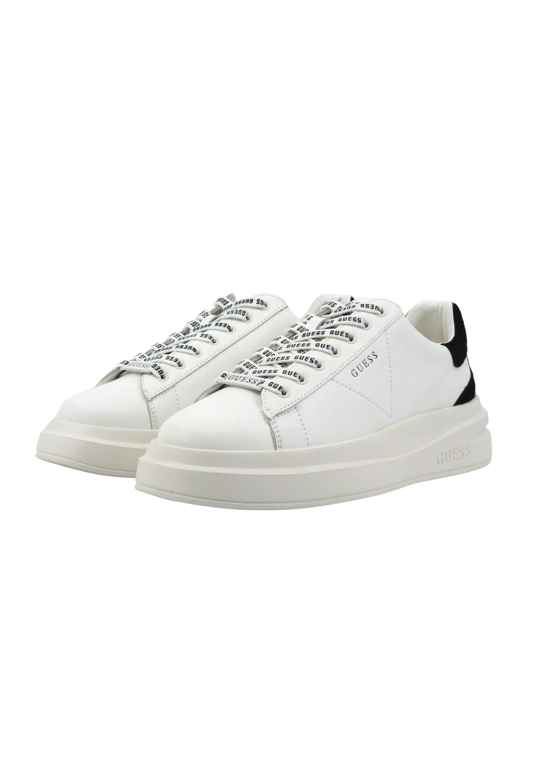 GUESS Sneaker Uomo White Black FMPVIBSUE12