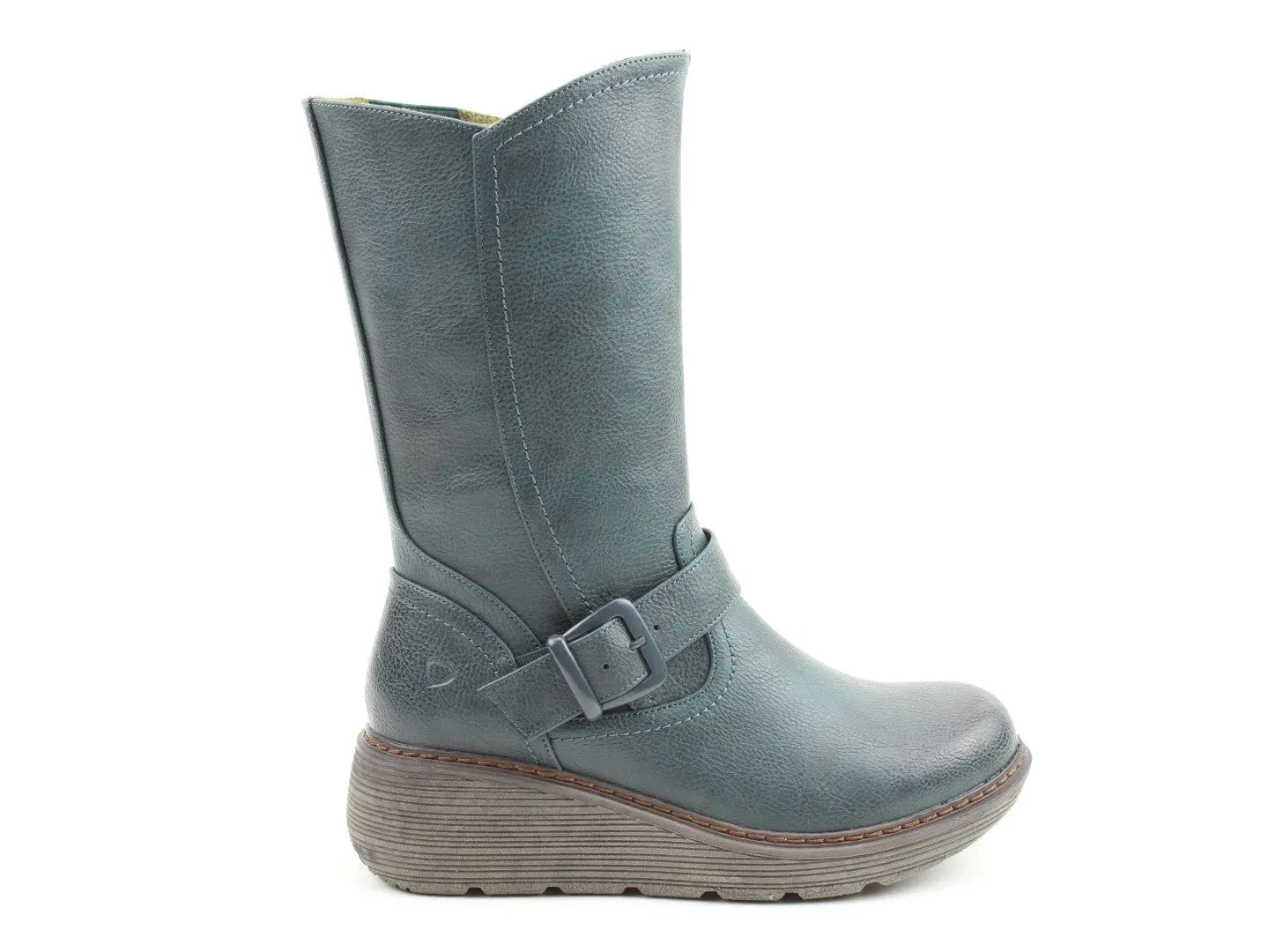 Heavenly Feet Vegan friendly Almond Boot-OCEAN BLUE