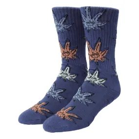 HUF OUTSIDE THE LINES SOCK-BLUE