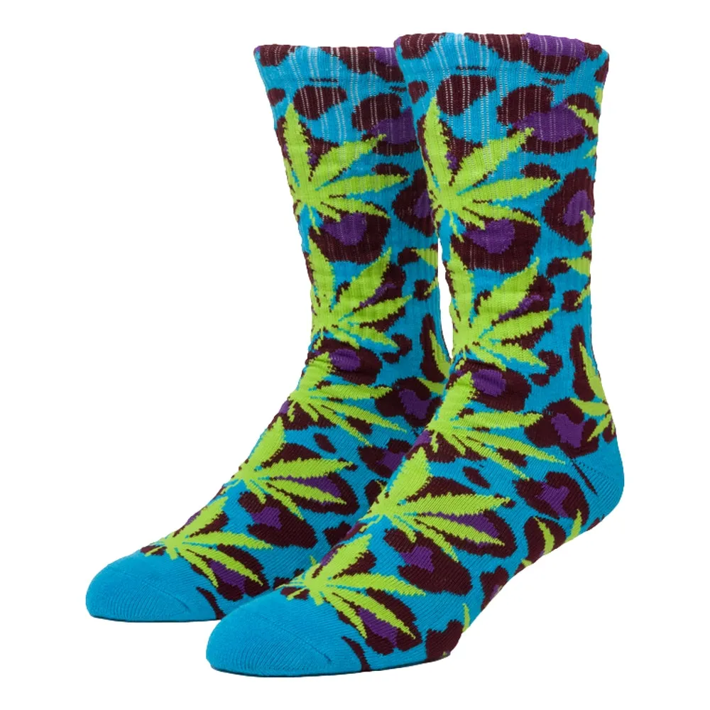 HUF WILDLIFE PLANTLIFE SOCK-BLUE