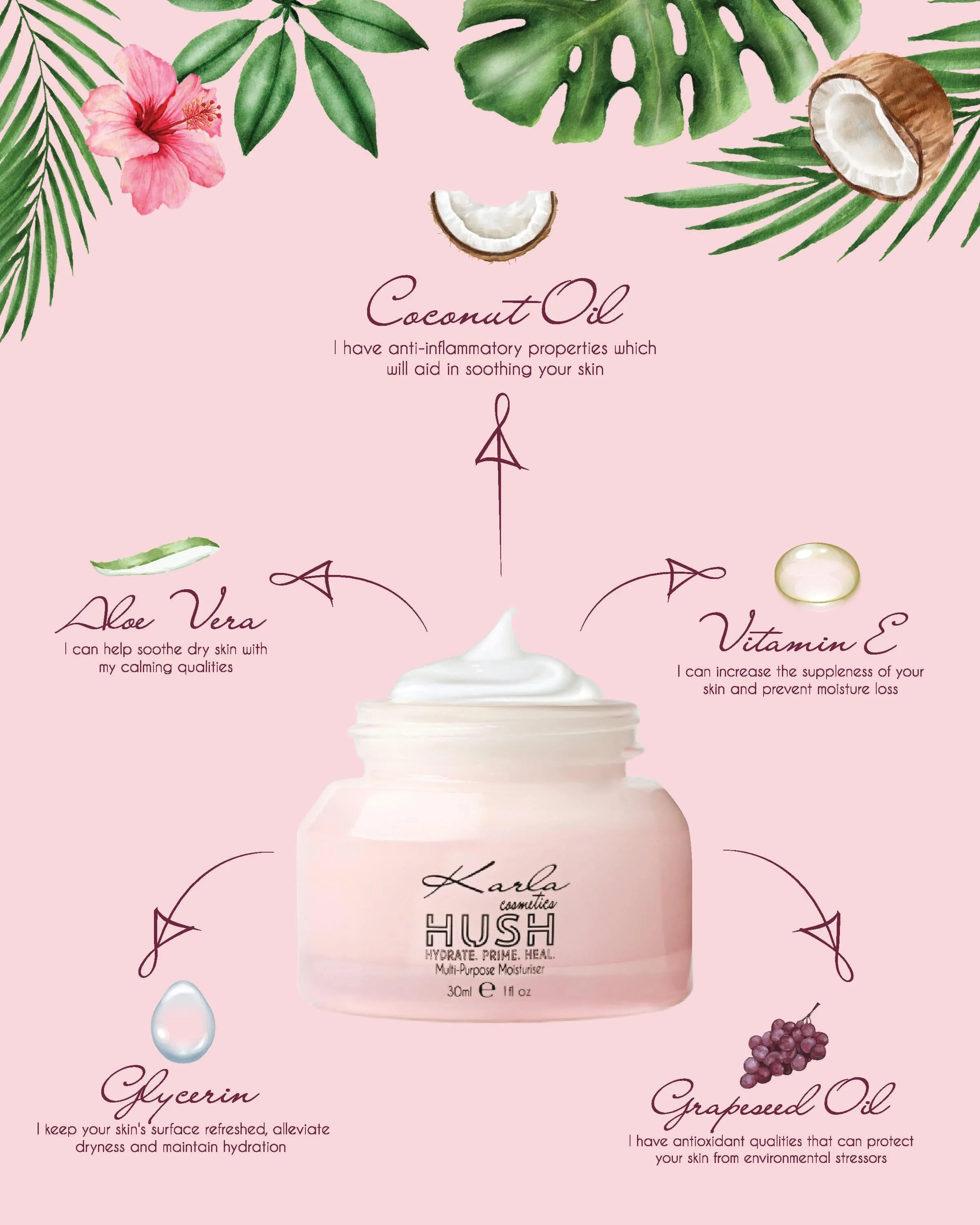 HUSH | Makeup Primer & Moisturiser