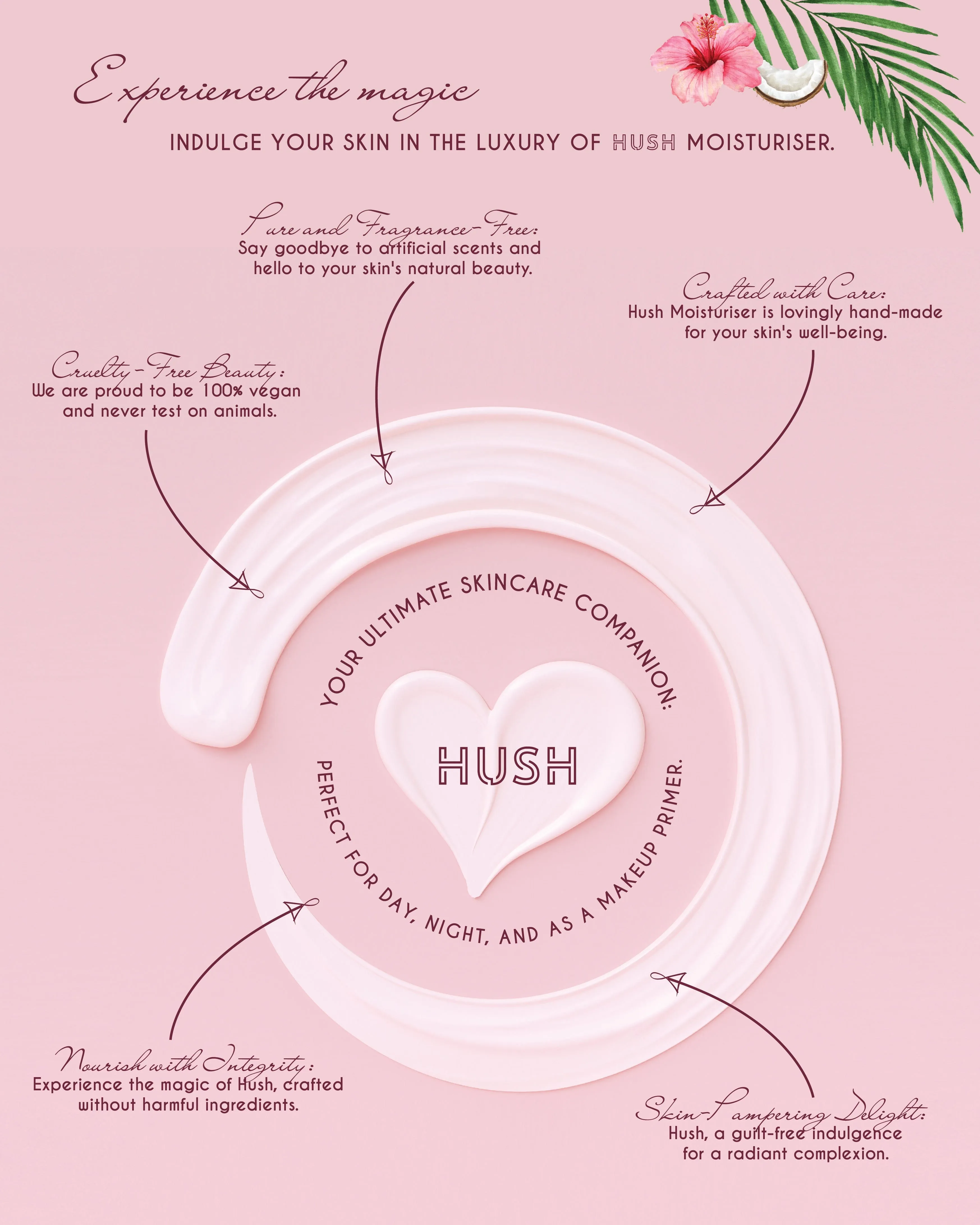 HUSH | Makeup Primer & Moisturiser