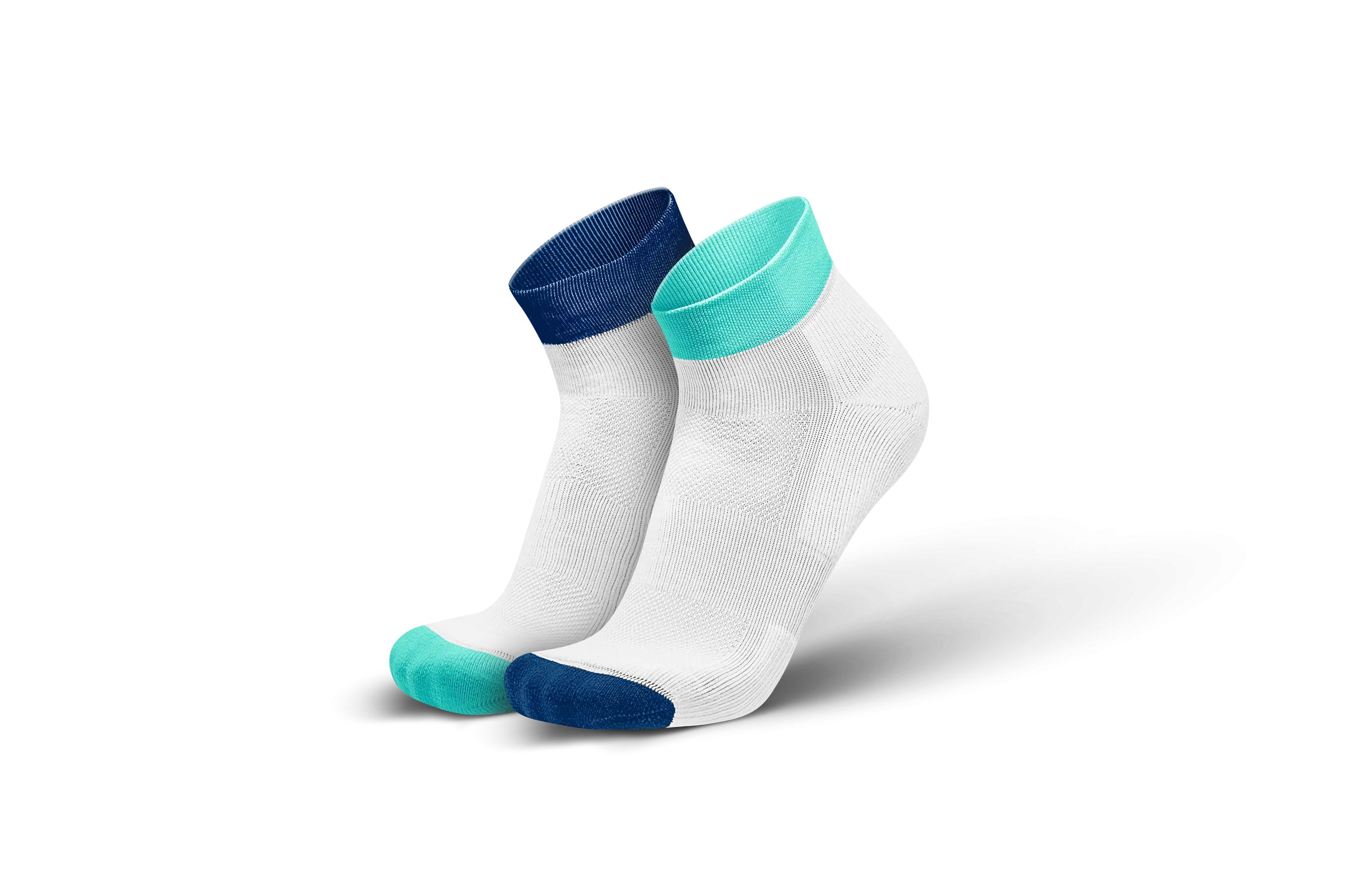 INCYLENCE Running Sibs Mint Blue Short Sock