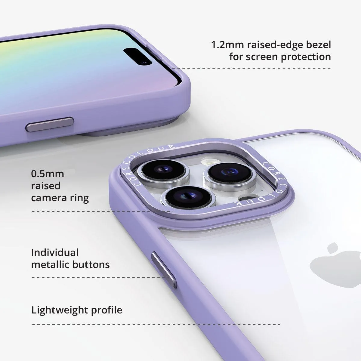 iPhone 11 Pro Lavender Hush Clear Phone Case