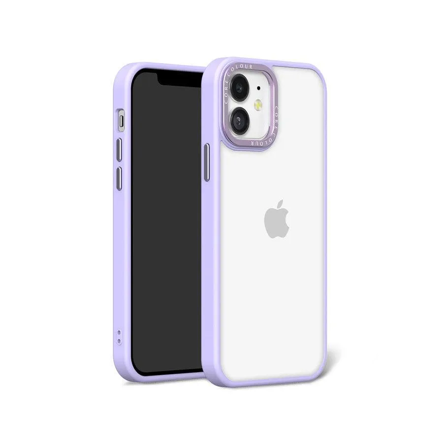 iPhone 12 Lavender Hush Clear Phone Case