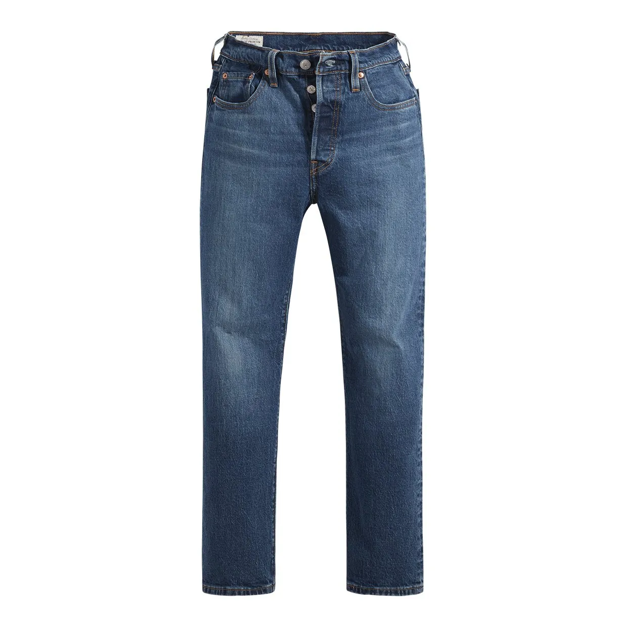 Jeans Donna Levi's 501 Crop Blu Charleston