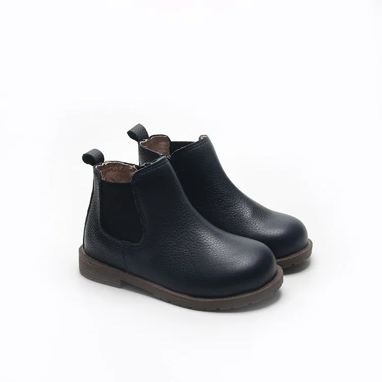 Kids Shoe - Little MeMe Boot Lenni Navy