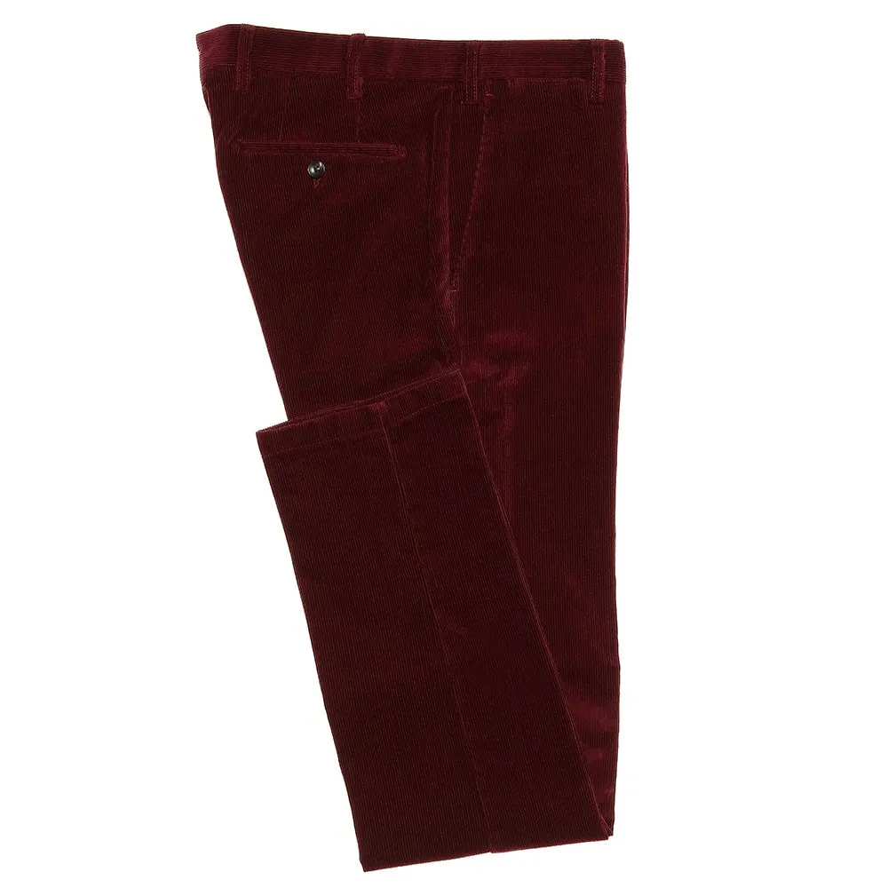 Larvotto Corduroy Trouser - Plum