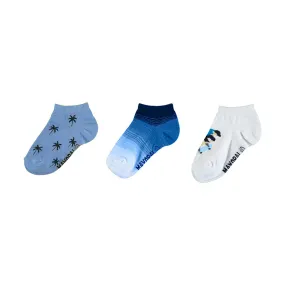 Mayoral Mini 3pc Short Sock Set_ Aqua 10228-64