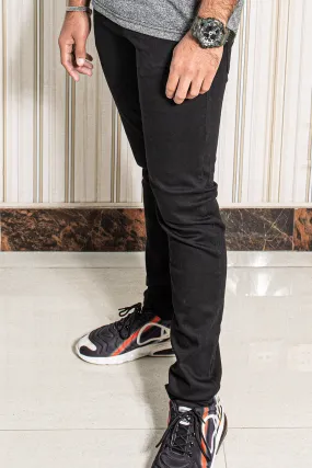 Men Denim Jeans Black