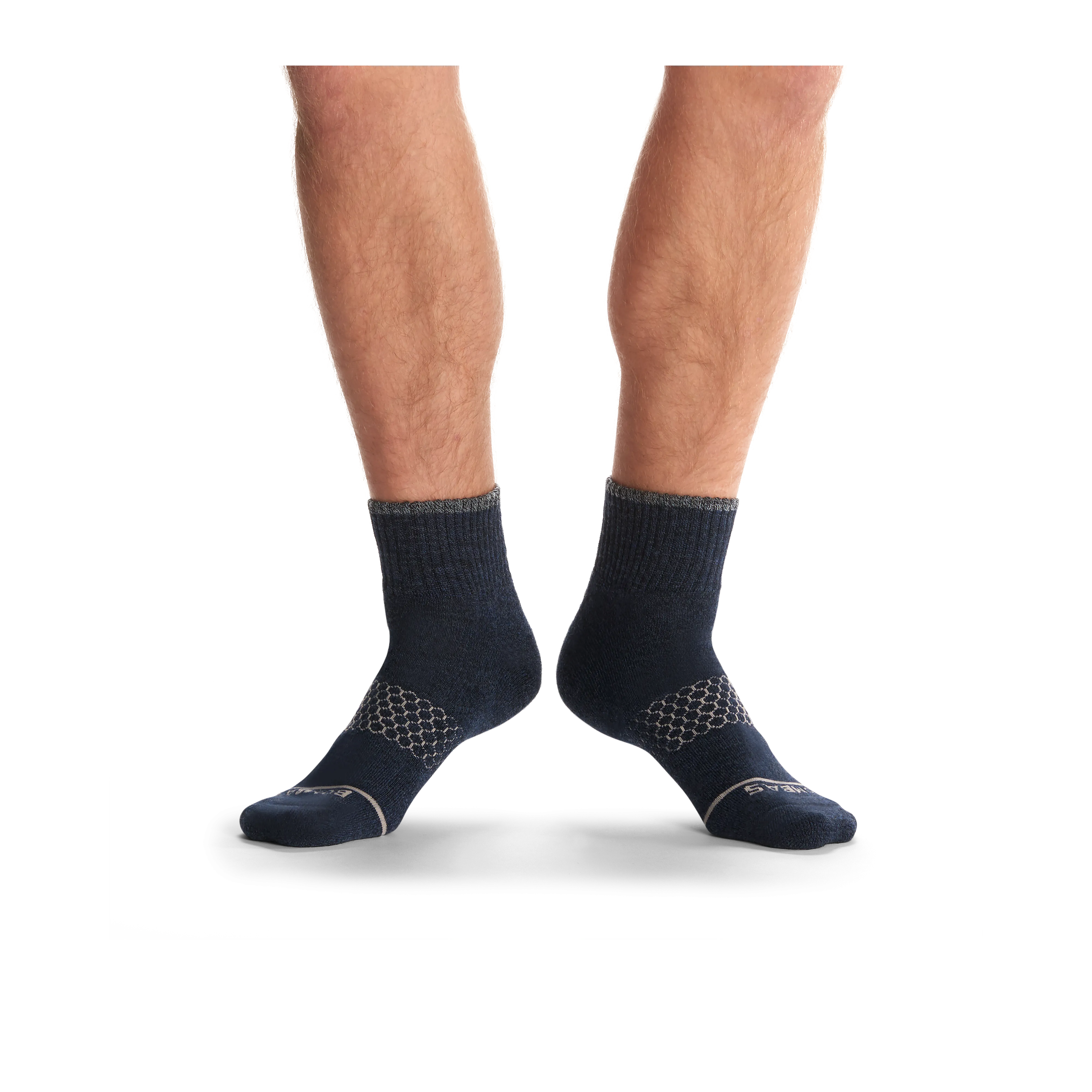 Men's Merino Wool Blend Quarter Sock