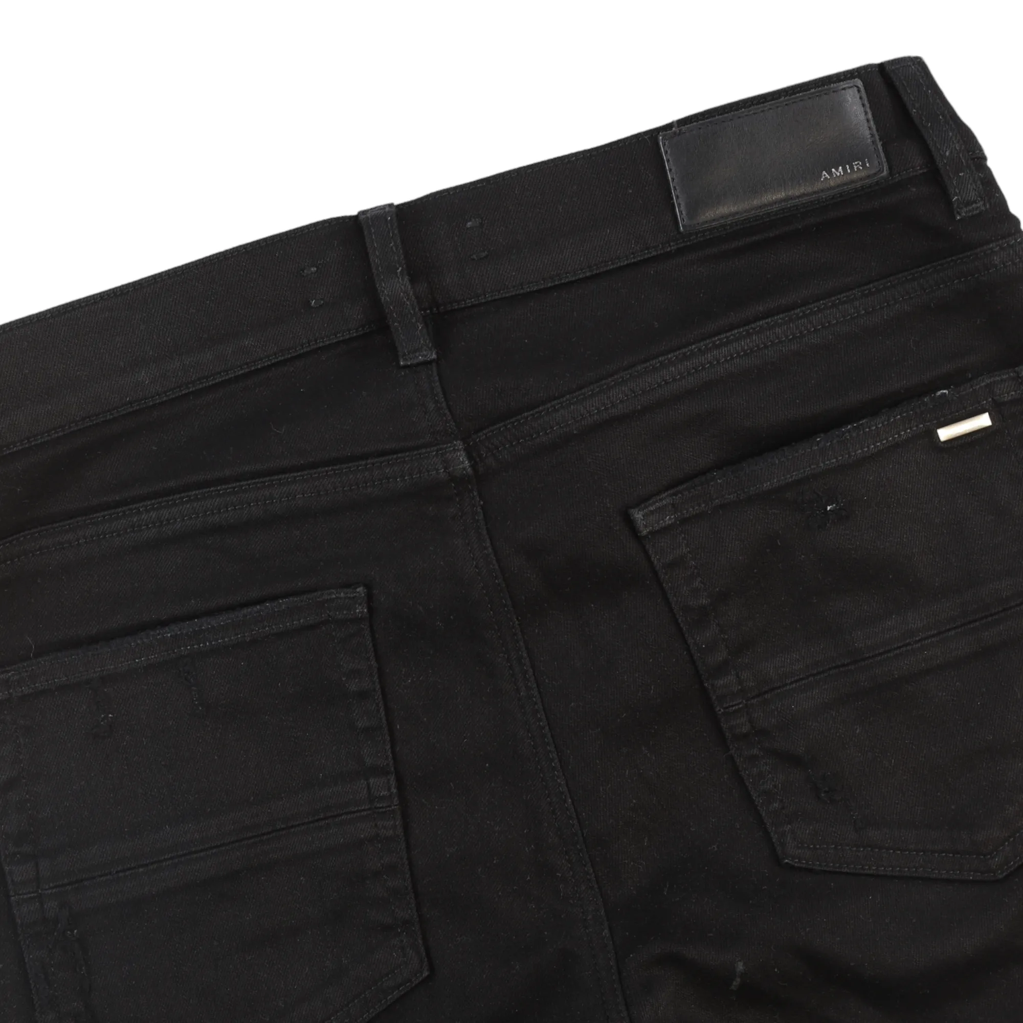 Men's Mx1 Distressed Jeans Black Size Waist 33