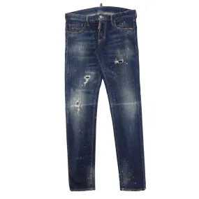 Men's Slim Jeans Blue Size IT 46 / UK 30