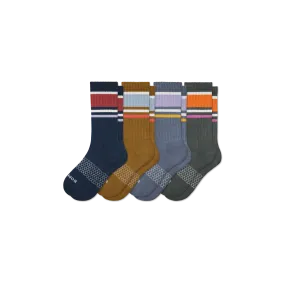 Men's Stripes Calf Sock 4-Pack