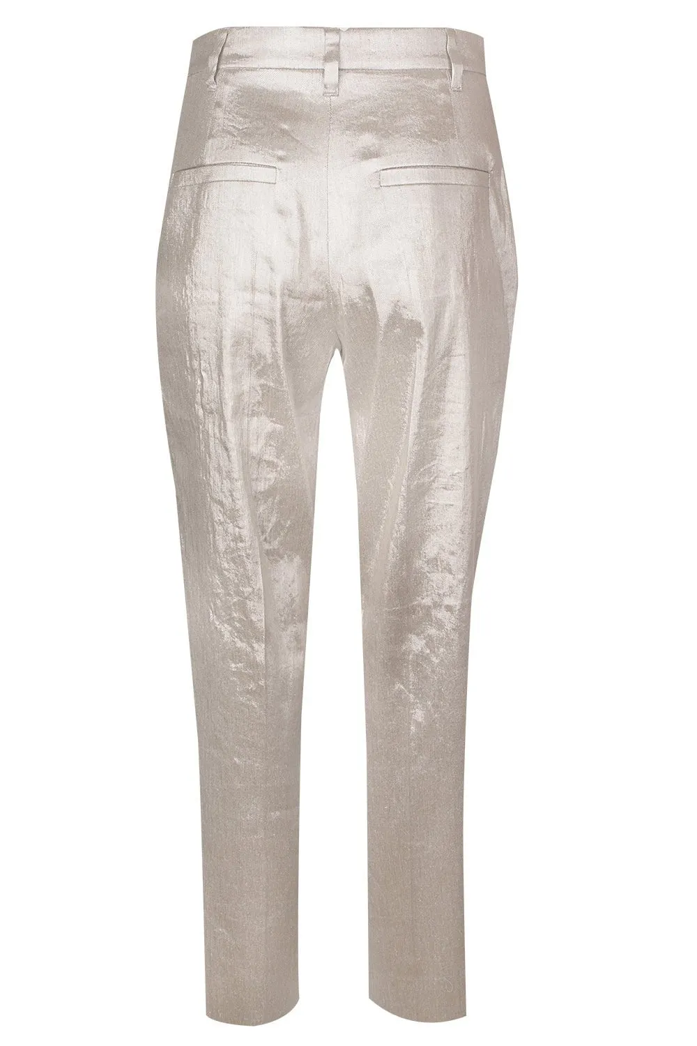 Metallic Slim Trouser