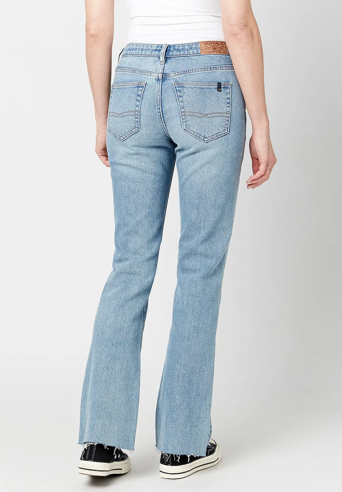 Mid Rise Bootcut Queen Women's Jeans - BL15857