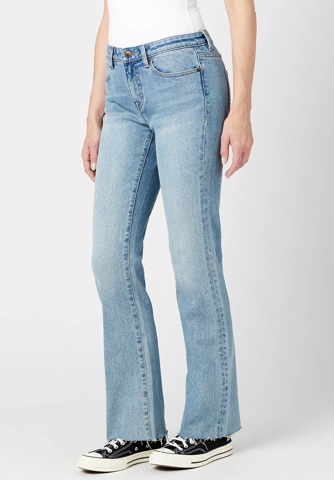 Mid Rise Bootcut Queen Women's Jeans - BL15857