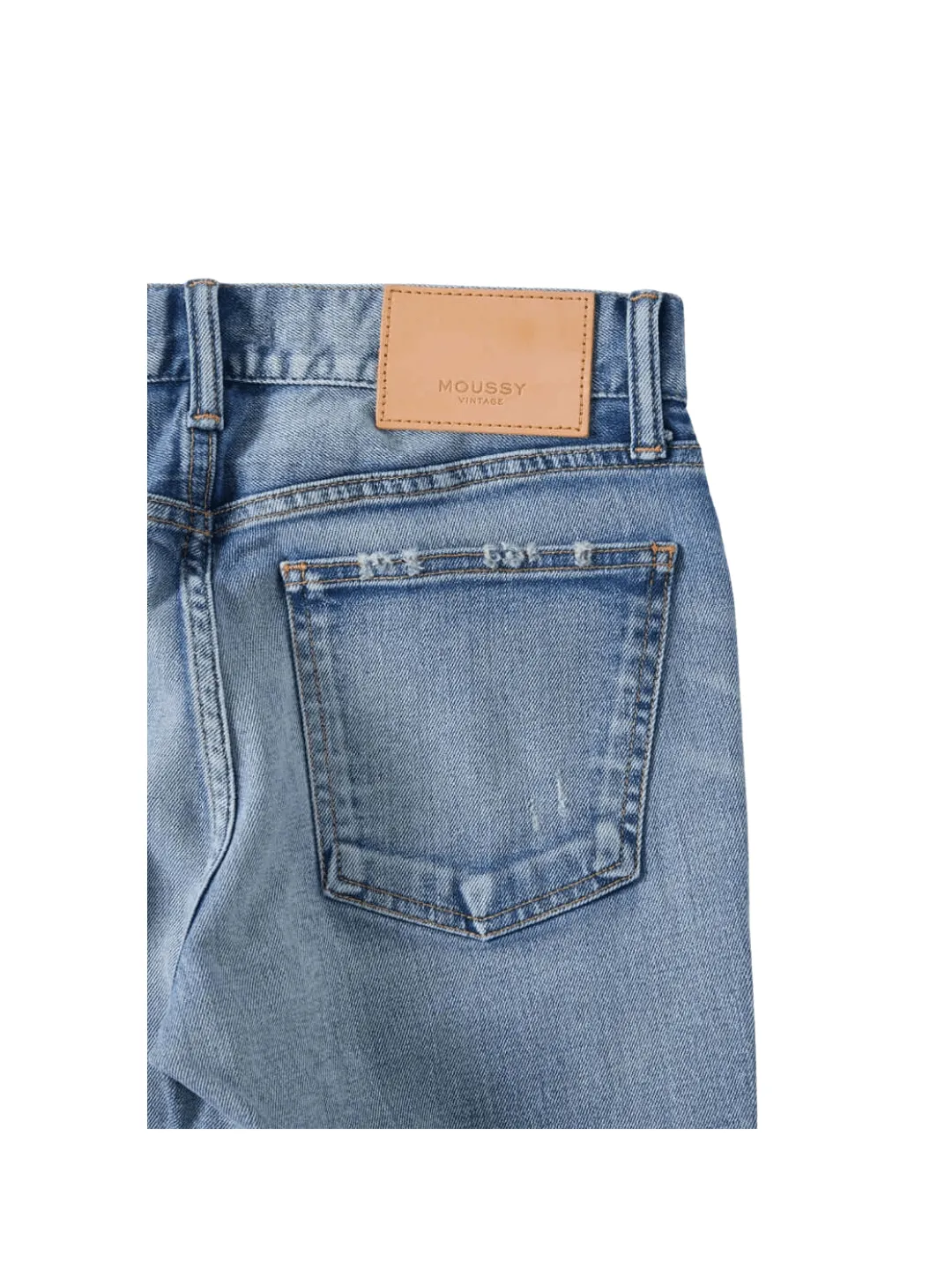 Moussy Vintage Tyrone Jeans In Light Blue