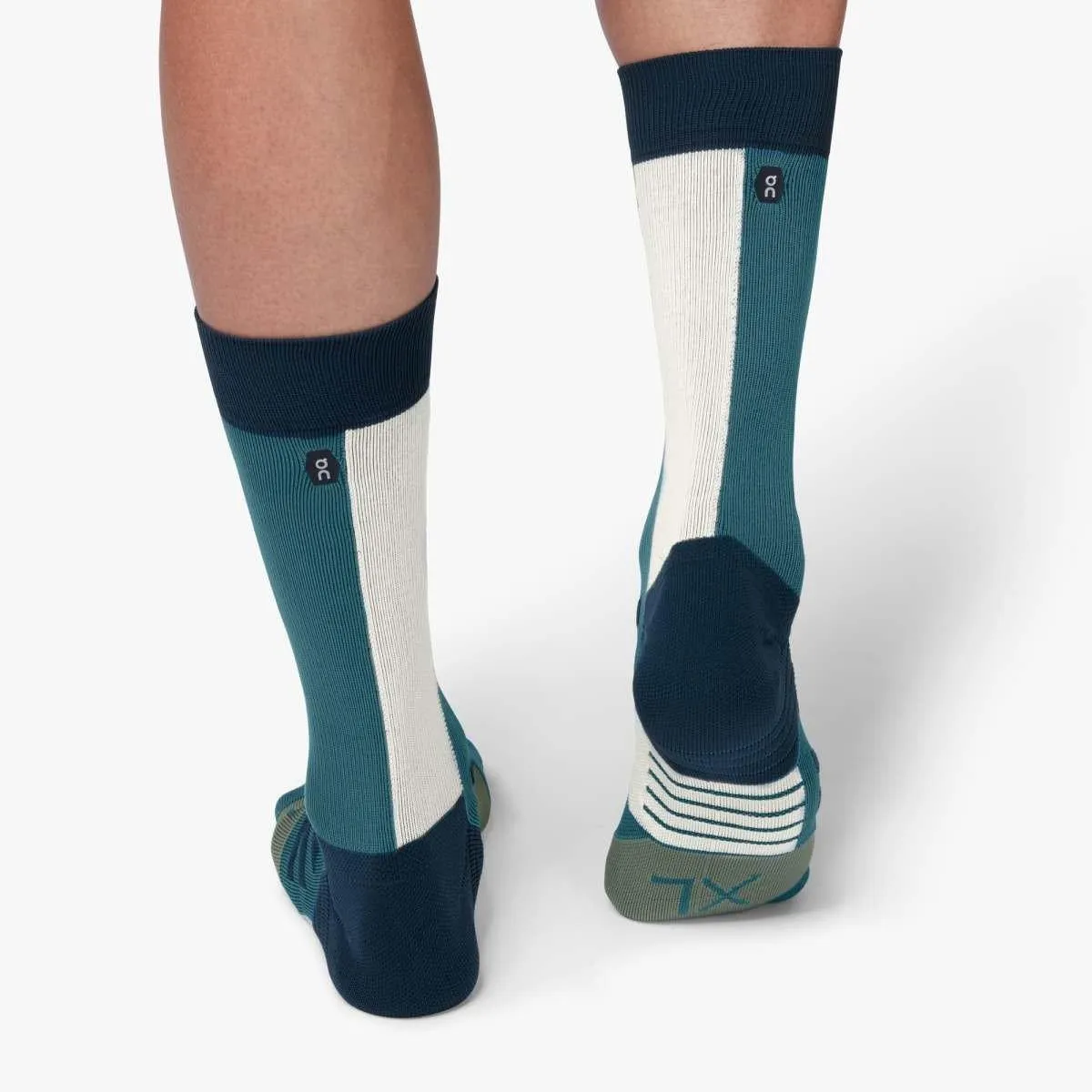 On Running High Sock (Men's) - Storm/Moss