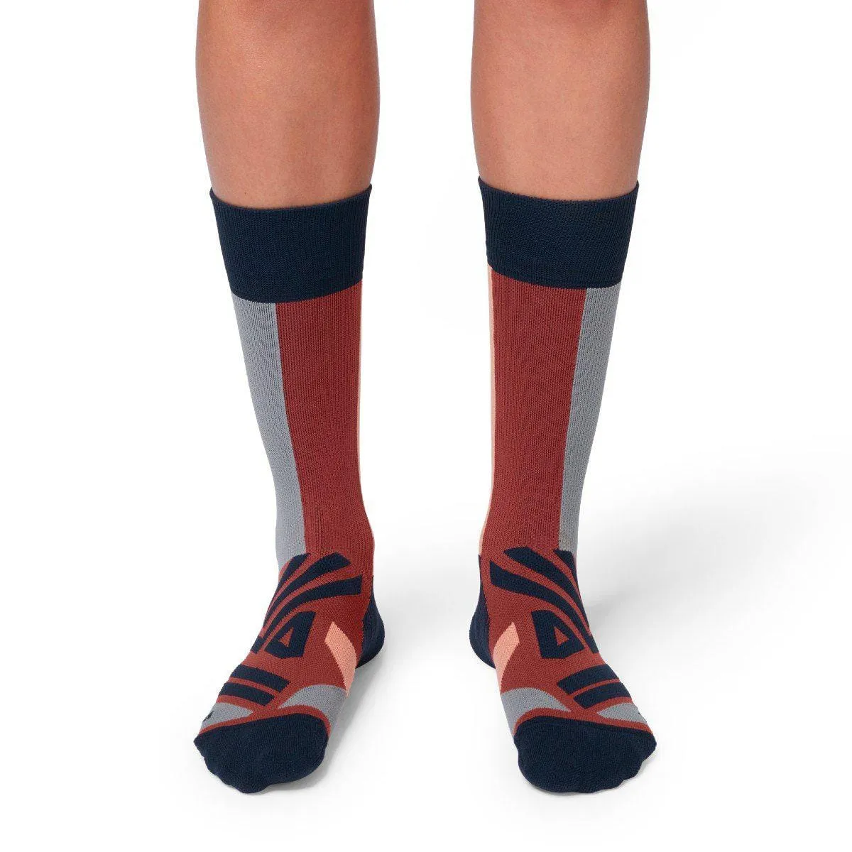 On Running High Sock (Women's) - Ox/Navy