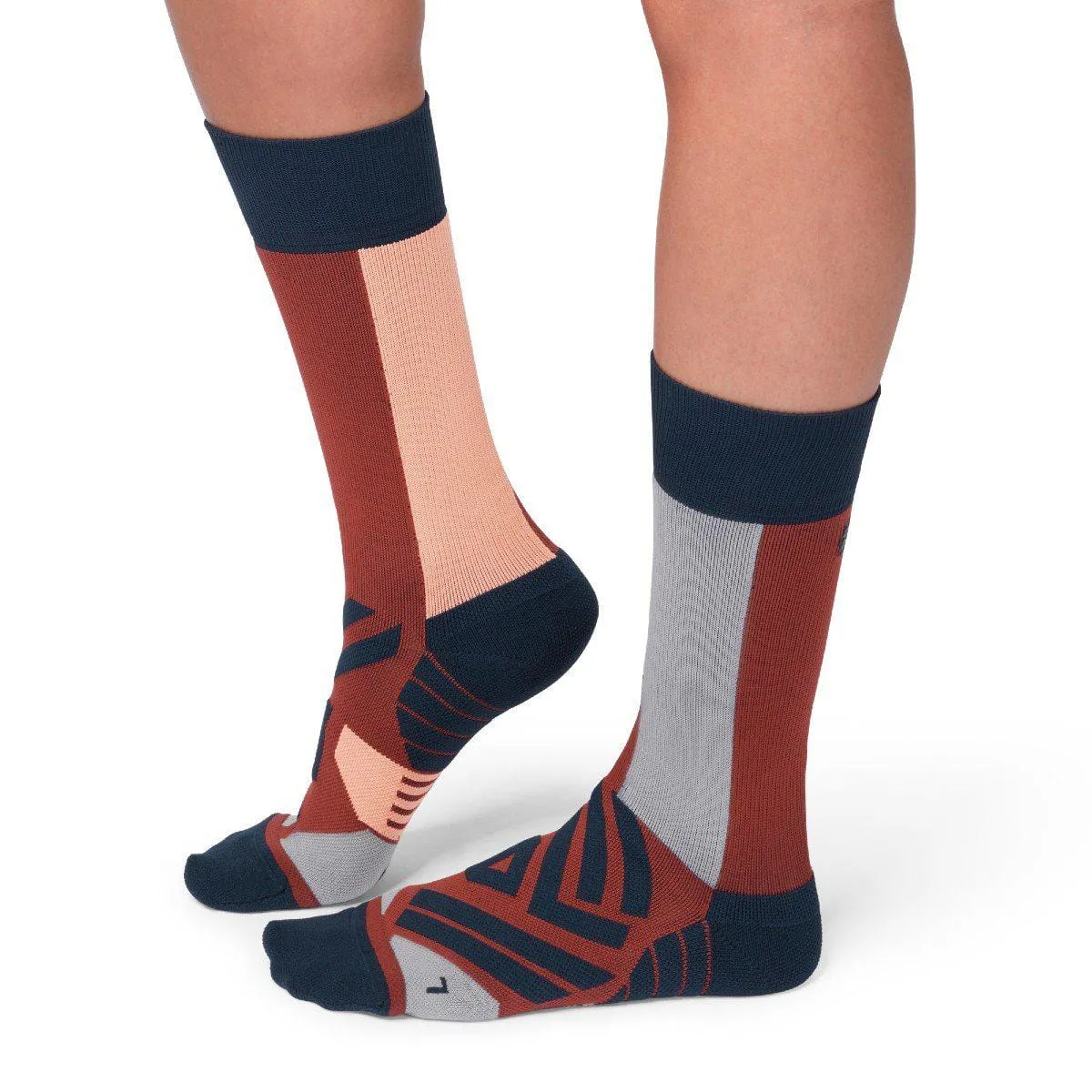 On Running High Sock (Women's) - Ox/Navy