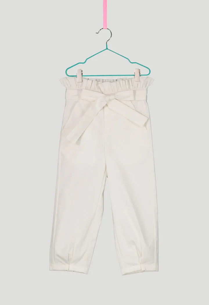 Paperbag Waist Pegged Trouser