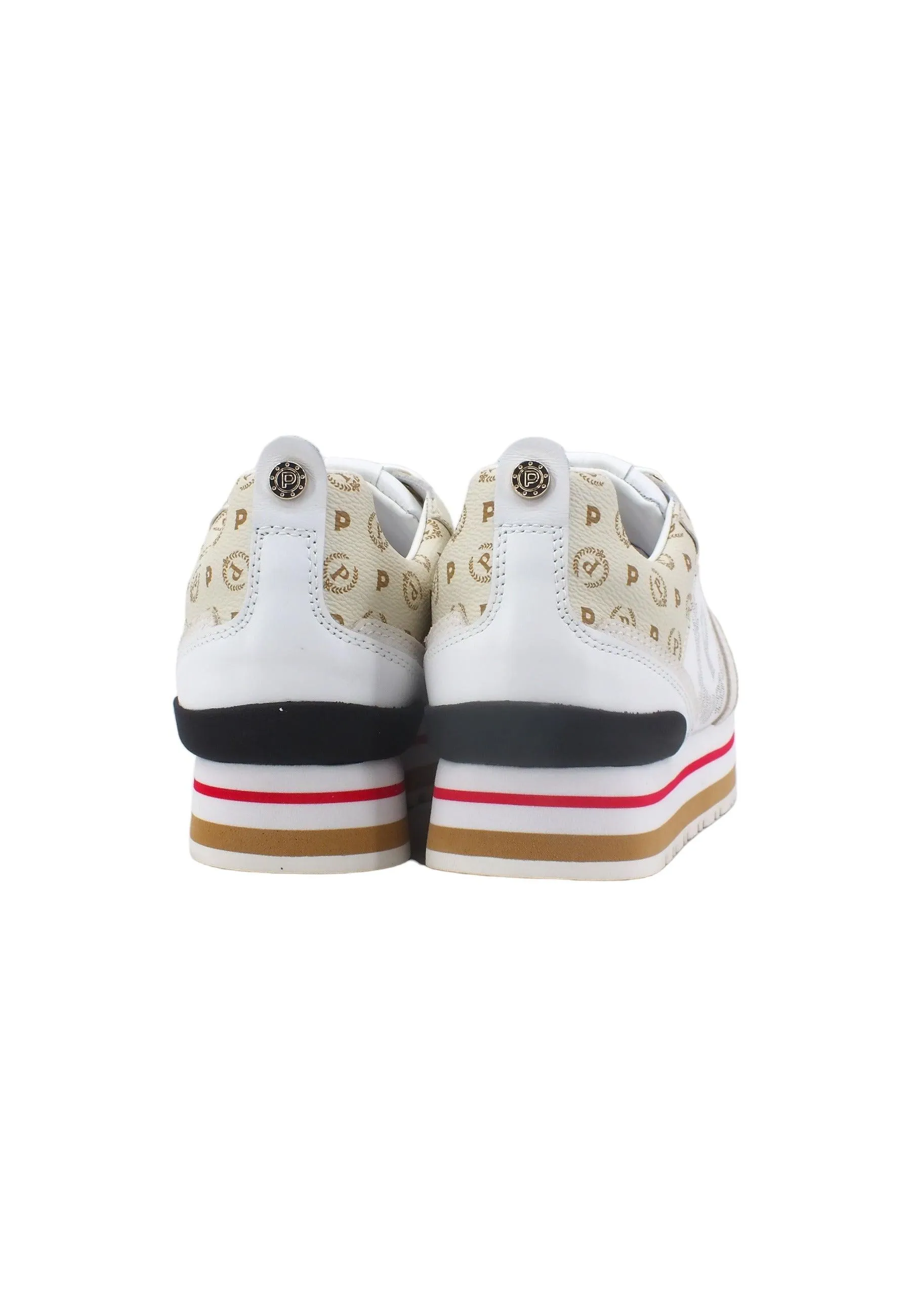 POLLINI Sneaker Donna Avorio Bianco TA15333G0GQ1011A