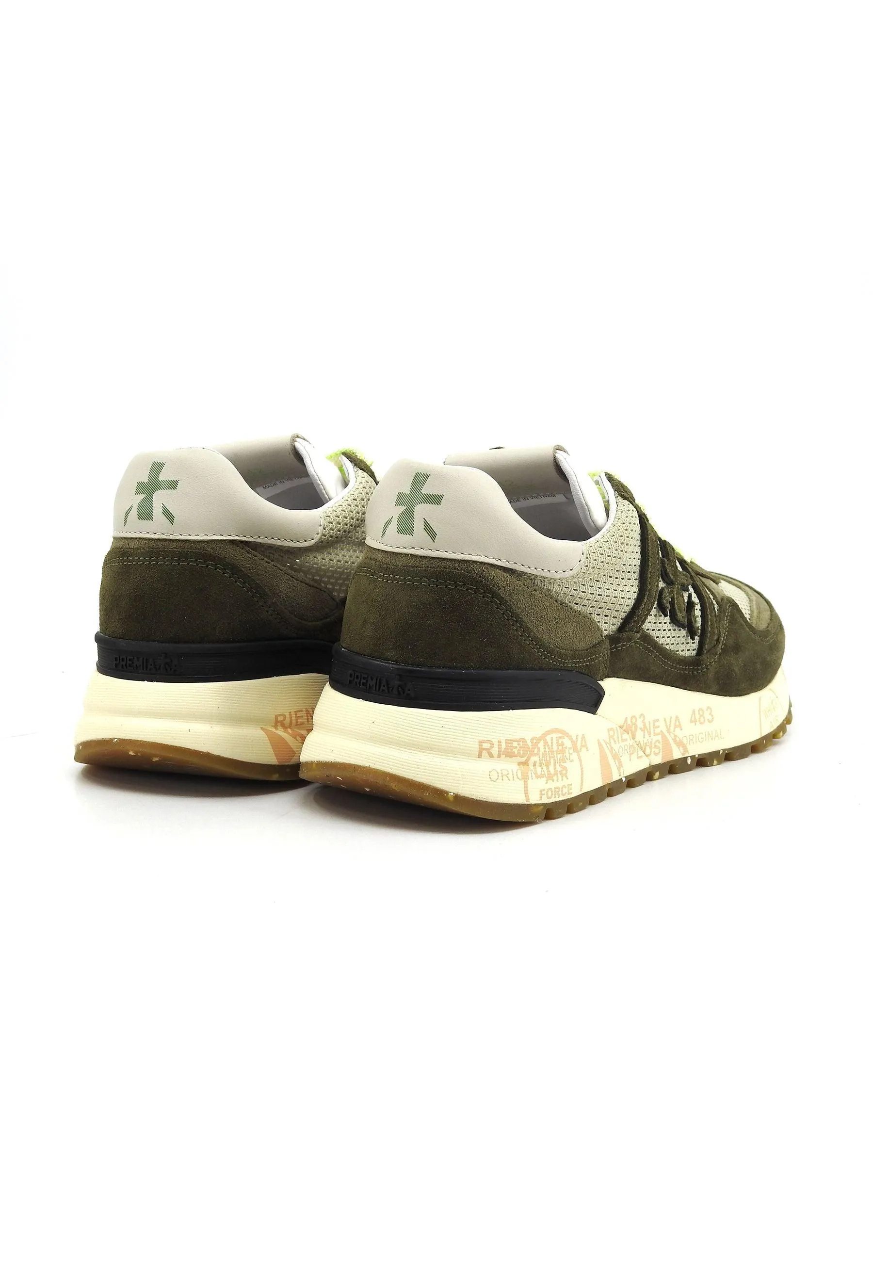 PREMIATA Sneaker Uomo Green LANDECK-6630