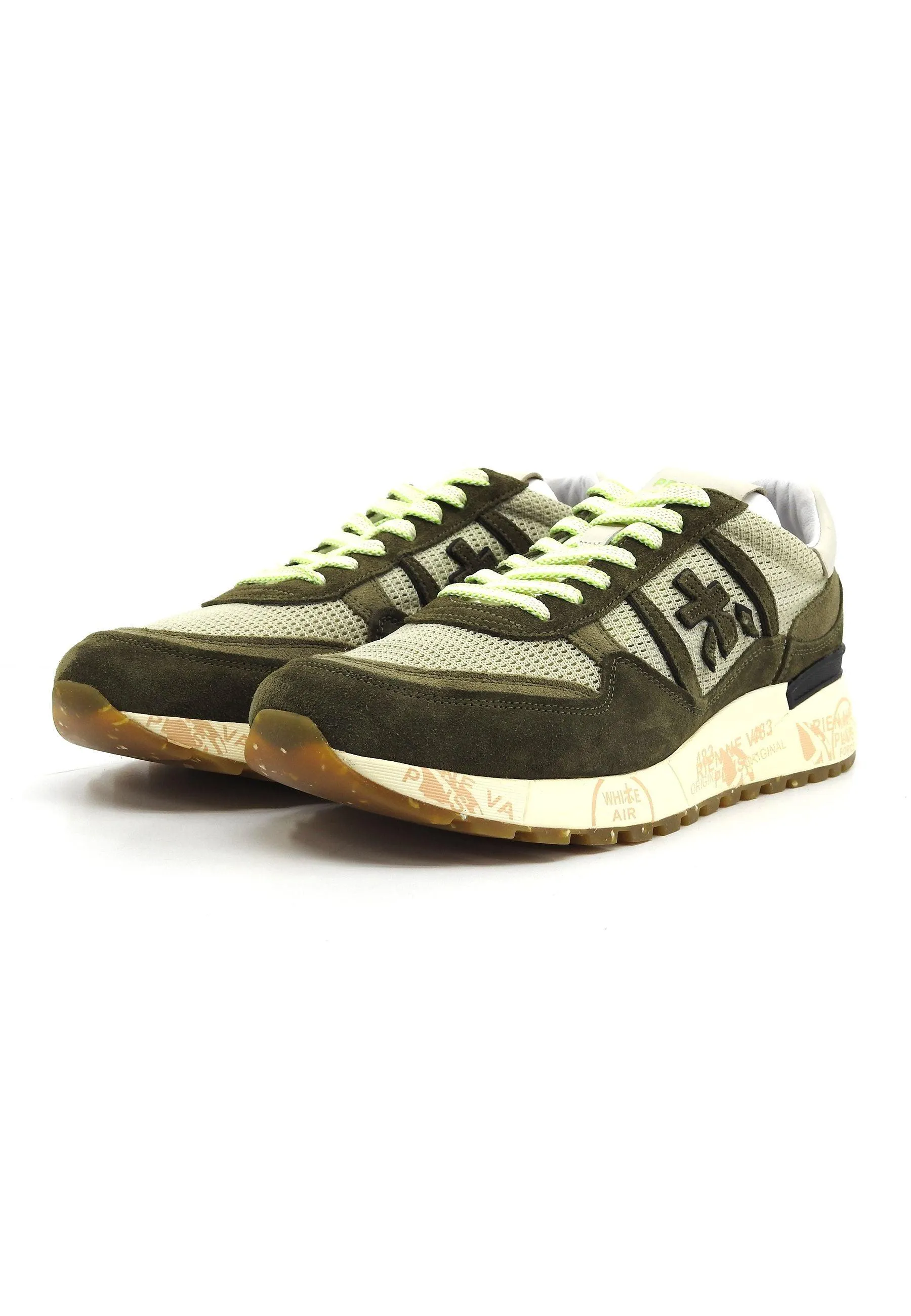 PREMIATA Sneaker Uomo Green LANDECK-6630