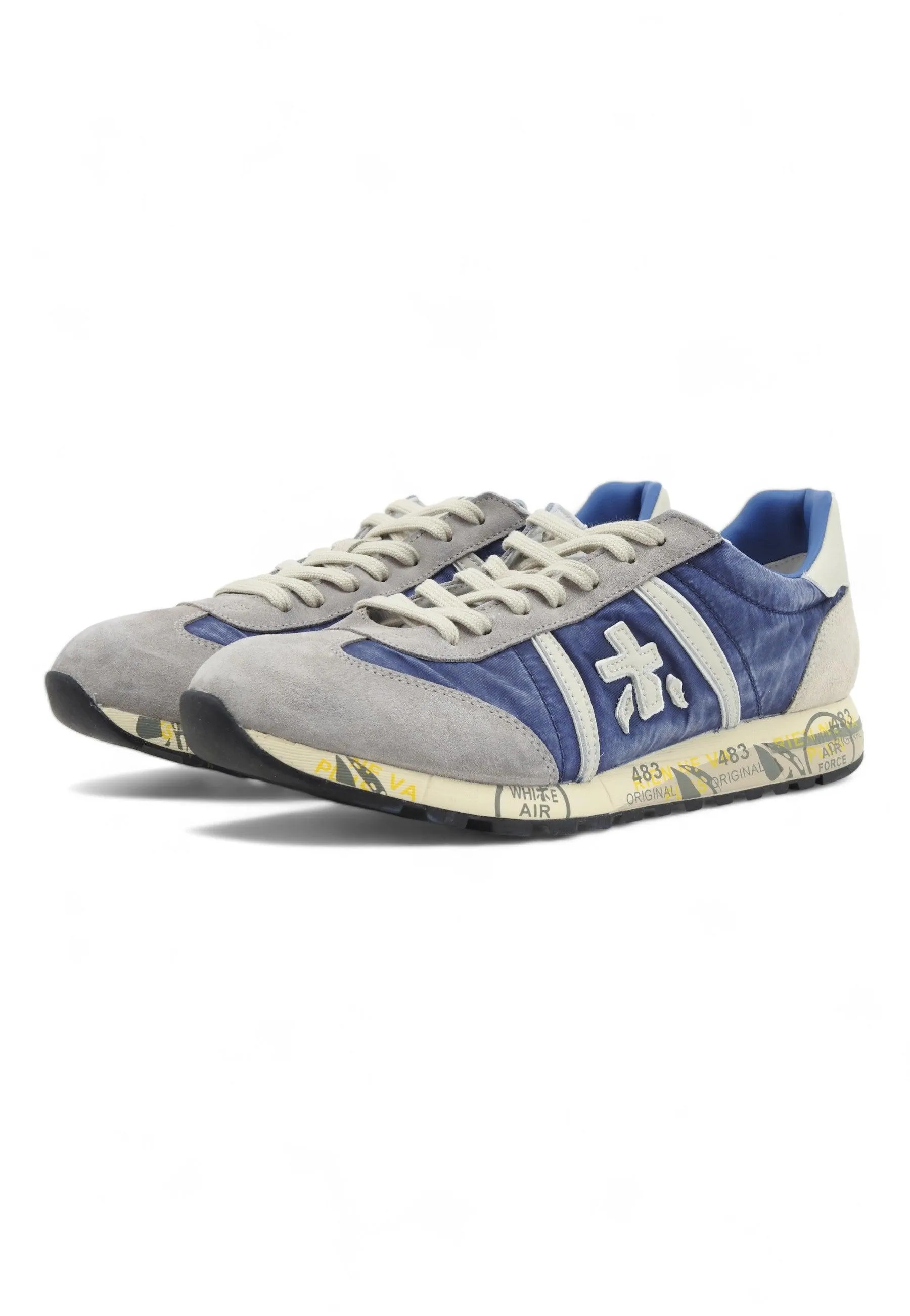 PREMIATA Sneaker Uomo Grey Blue LUCY-6176