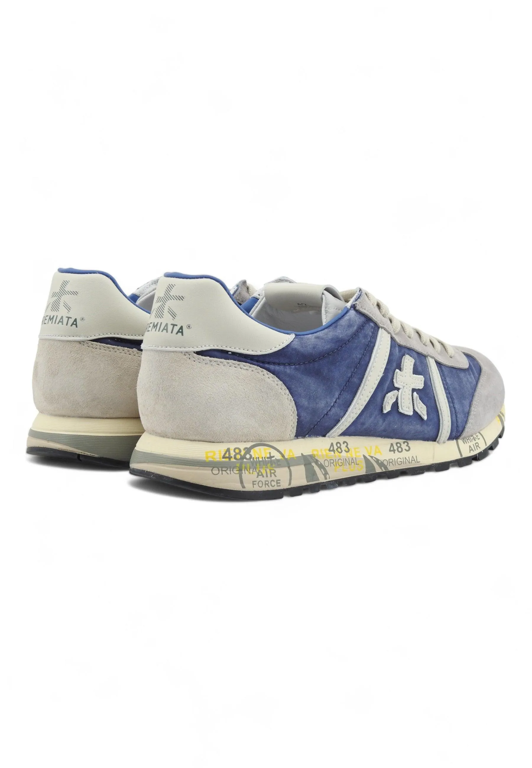 PREMIATA Sneaker Uomo Grey Blue LUCY-6176