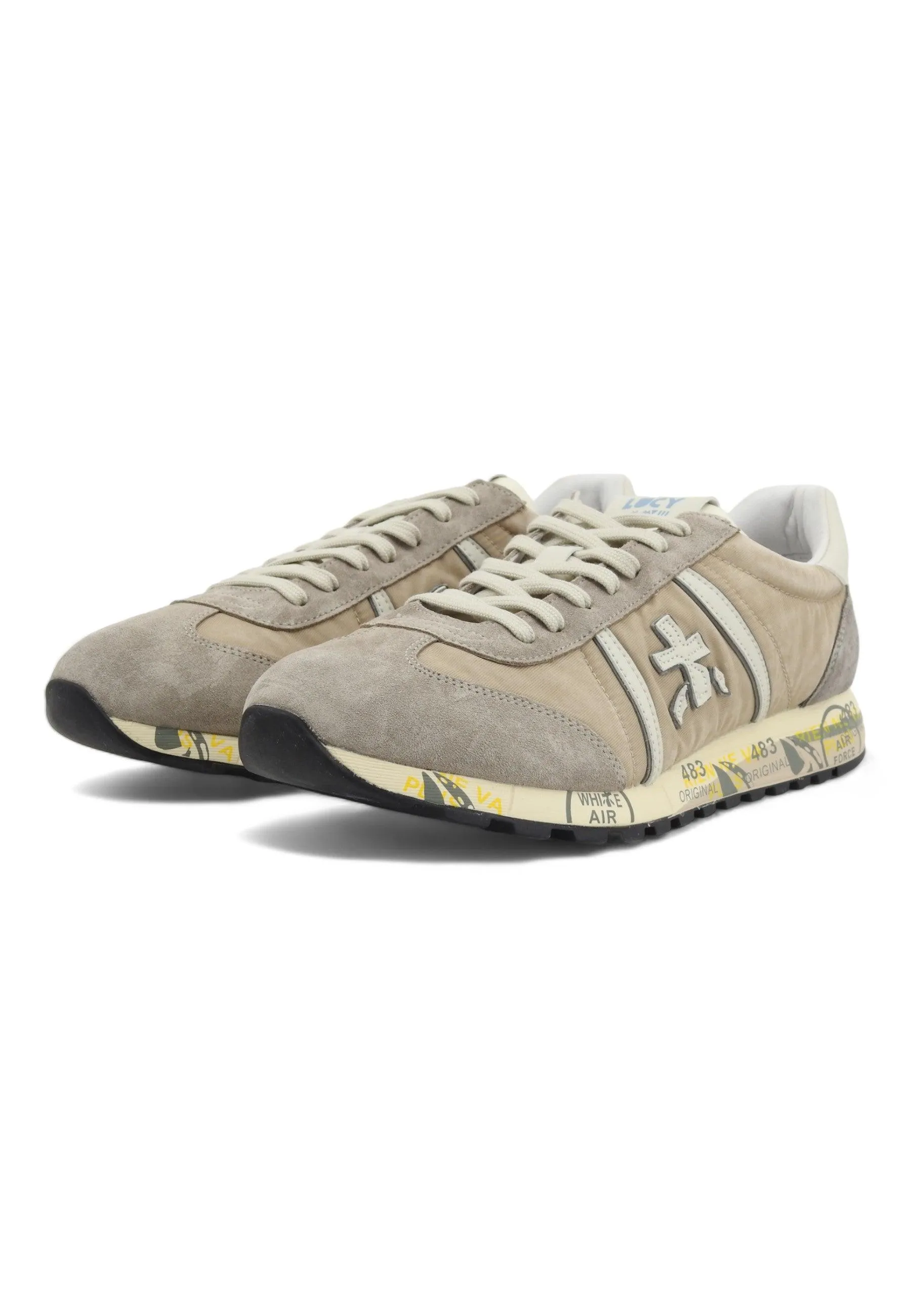 PREMIATA Sneaker Uomo Light Tortora LUCY-6600