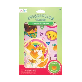 Puppies and Peaches Scented Stickers