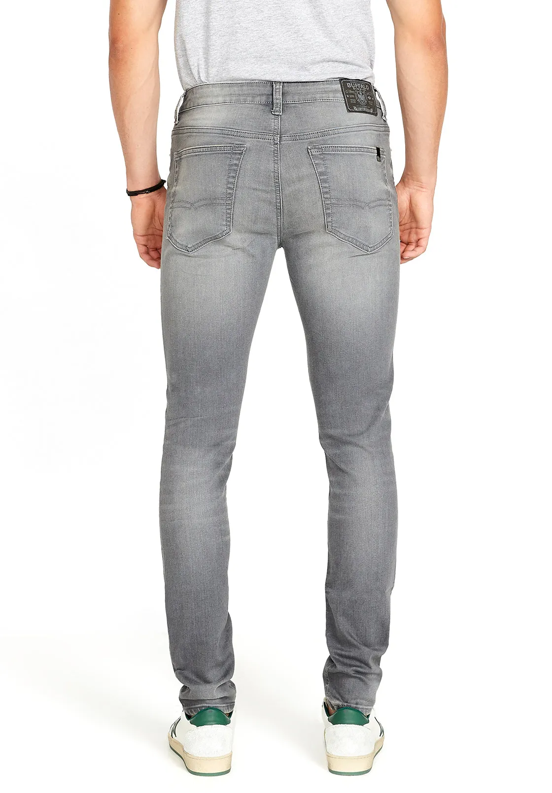 Skinny Max Men's Jeans in Grey Sanded - BM22592