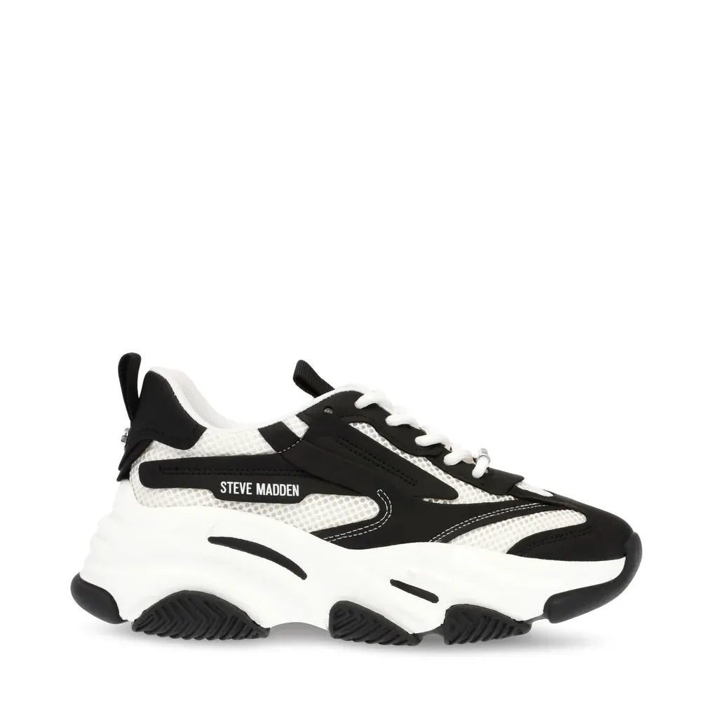 Steve Madden Possession-E Sneaker Zwart - Wit