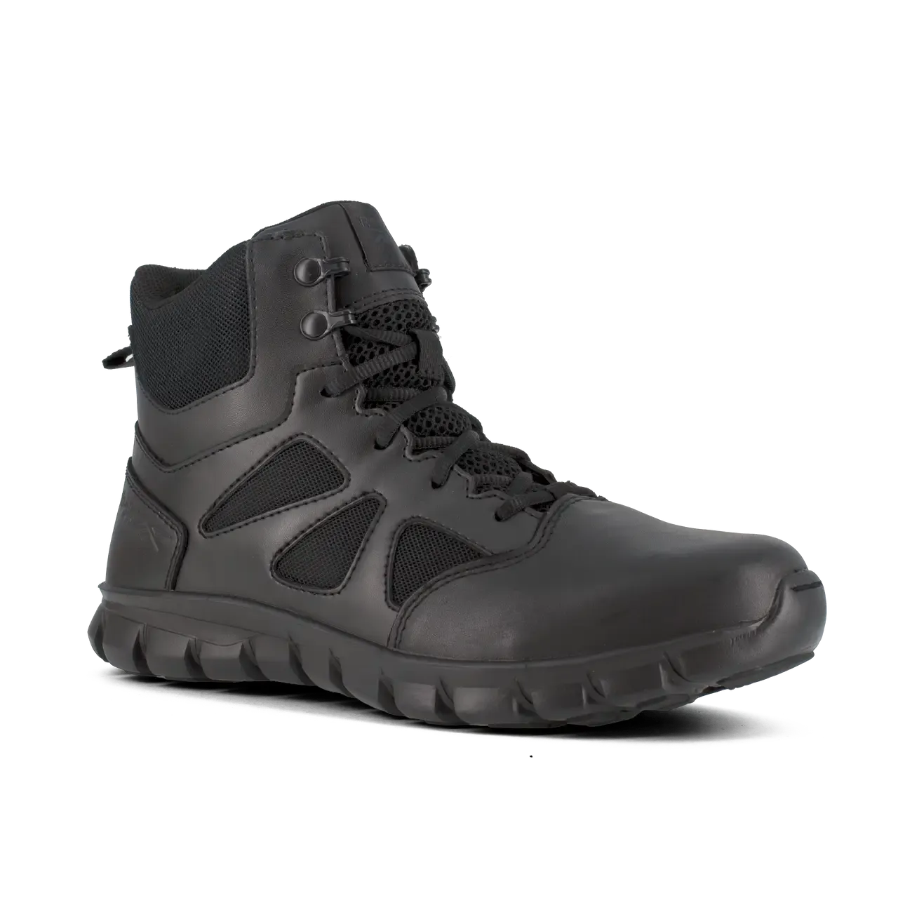 Sublite Cushion 6 Inch Soft-Toe Side Zip Tactical Stealth Boot Black