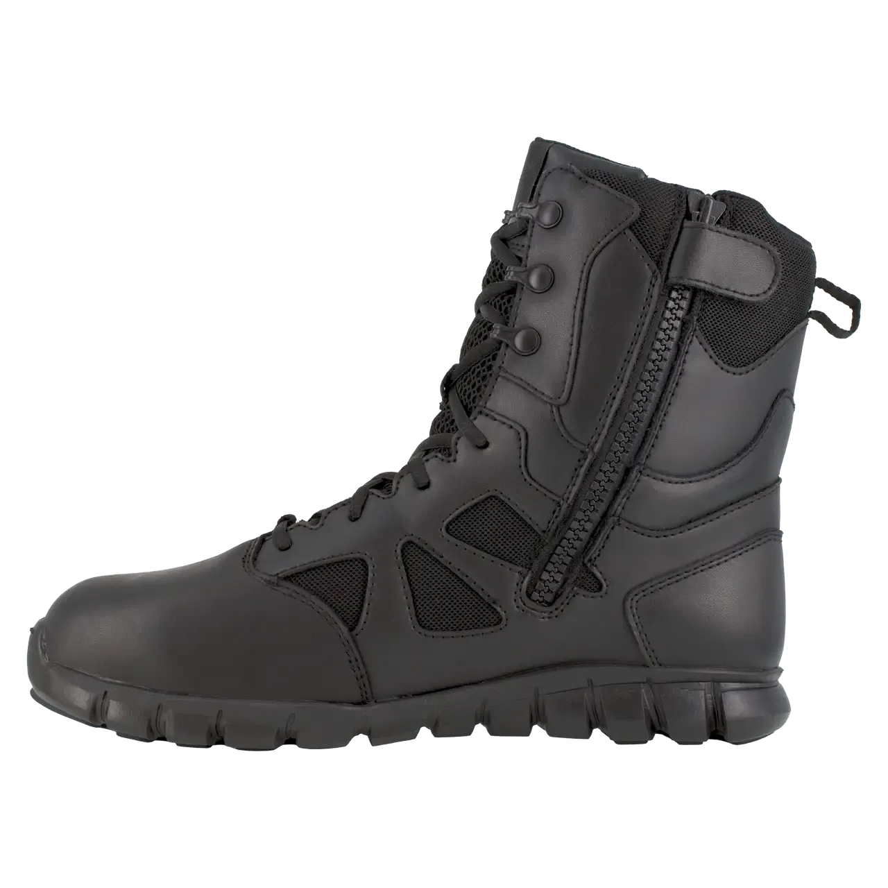 Sublite Cushion 8 Inch Composite-Toe Tactical Work Boot Black