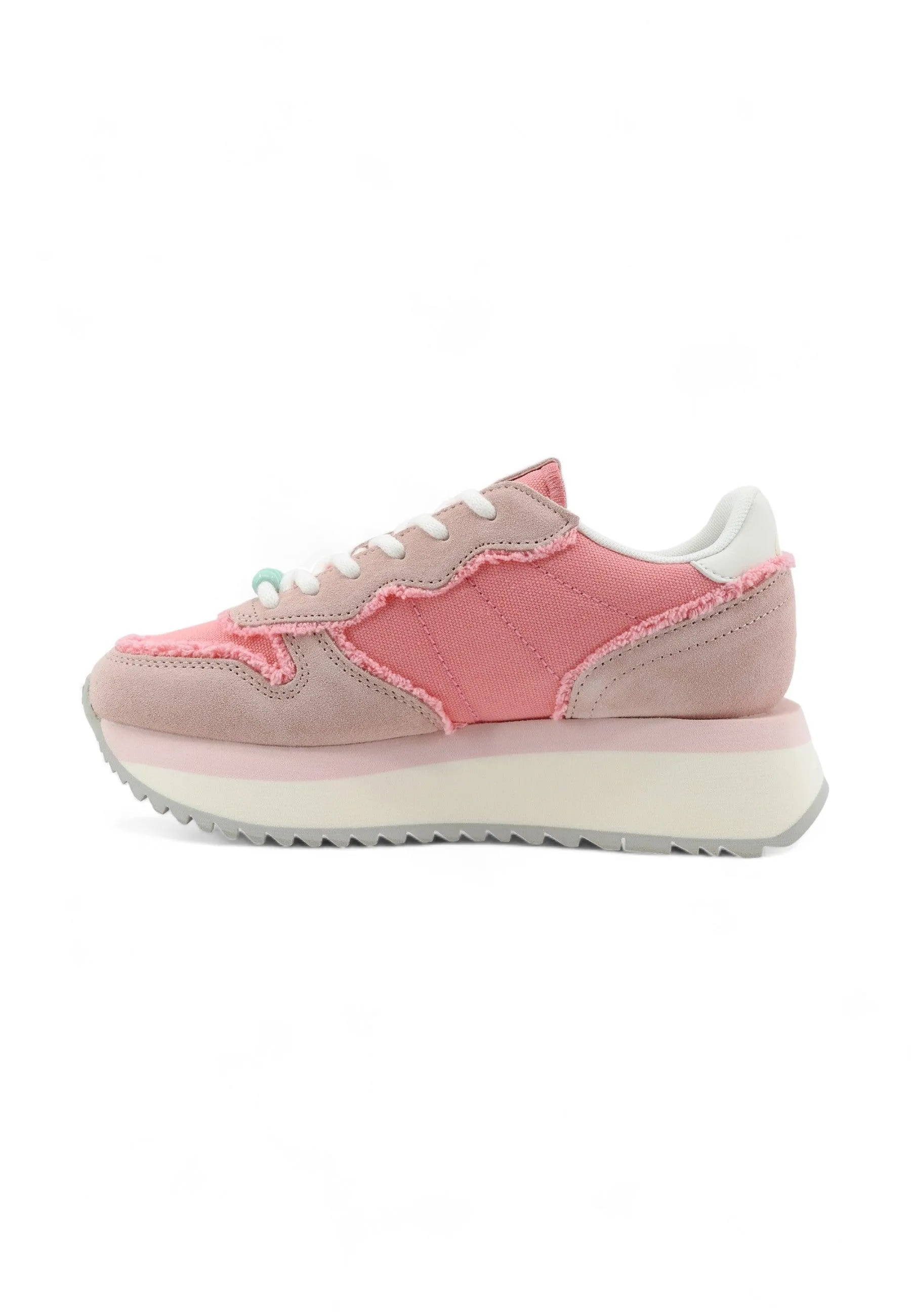 SUN68 Big Stargirl Sneaker Donna Rosa Z34216