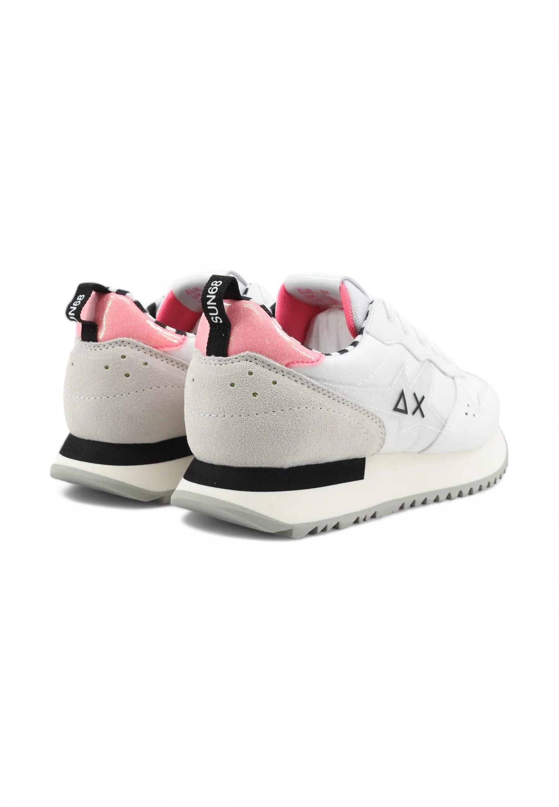 SUN68 Stargirl Sneaker Donna Bianco Z34212