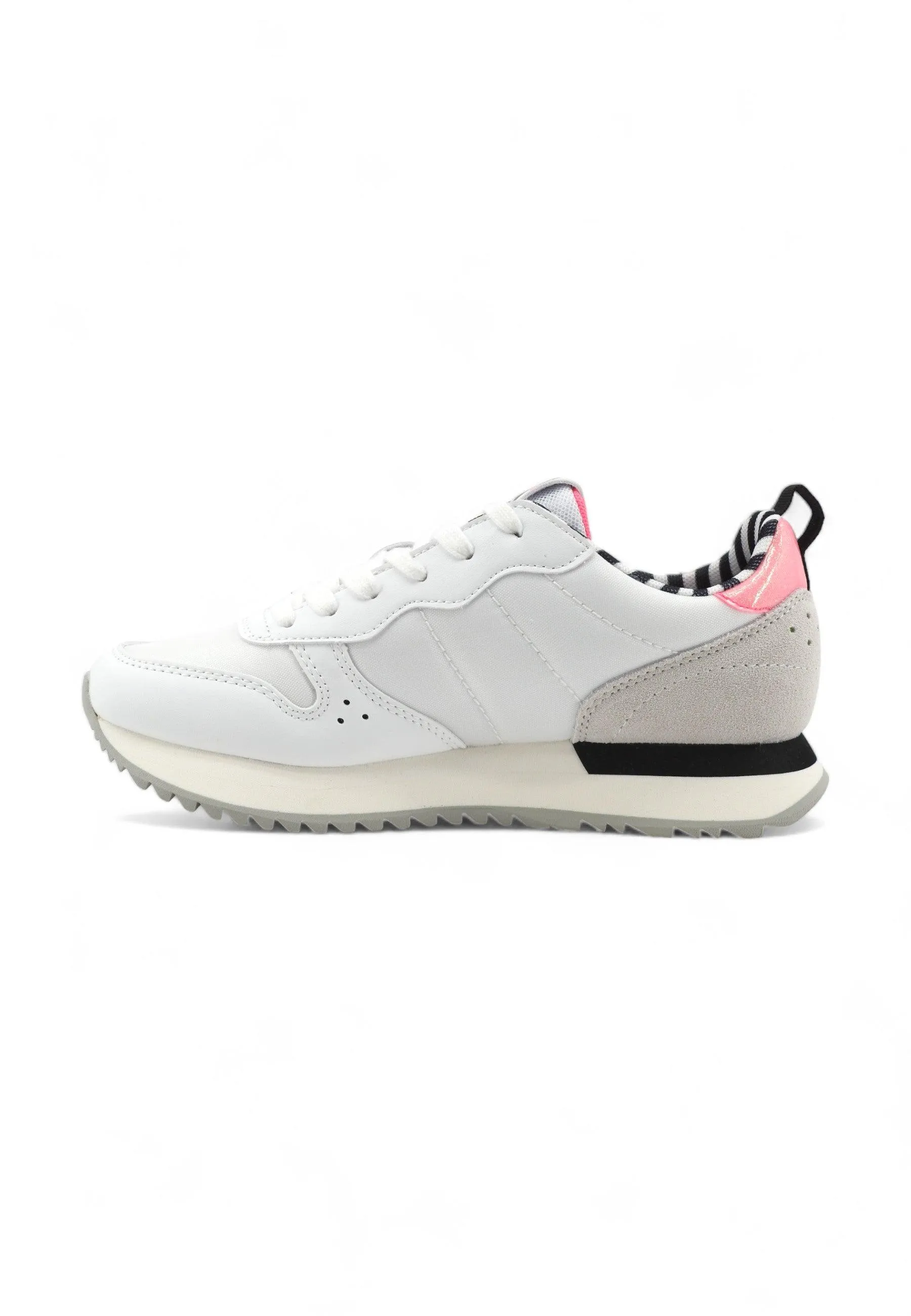 SUN68 Stargirl Sneaker Donna Bianco Z34212