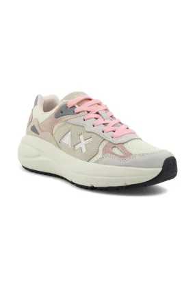 SUN68 Venus Sneaker Donna Bianco Panna Z34219