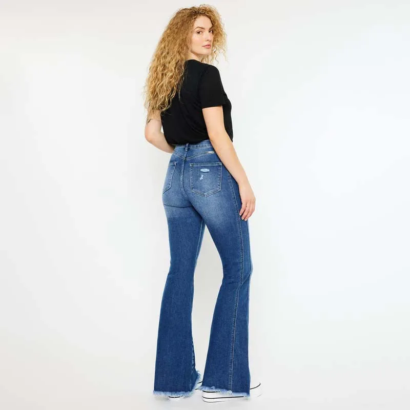 The Annika High Rise Flare Jeans